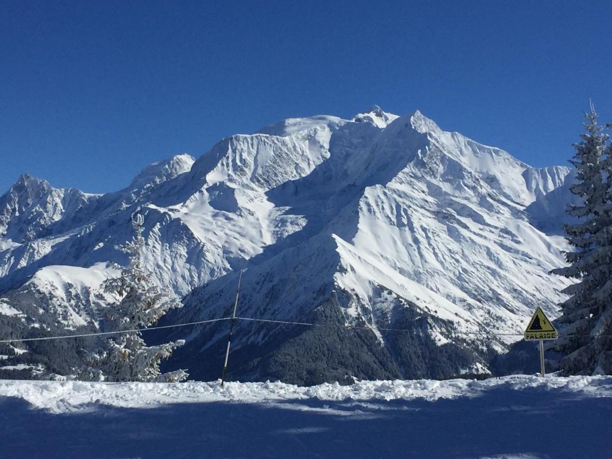 Luxury 2 Bedroom Apartment With View Of Mont Blanc Combloux Esterno foto
